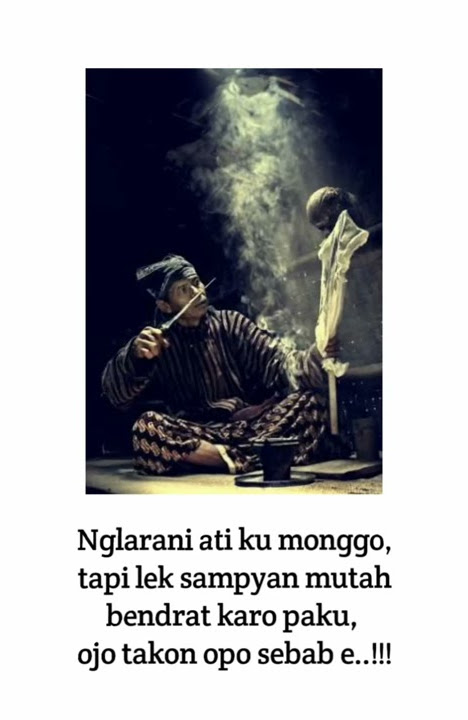 Status WA mistis/santet jawa