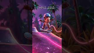 The COOLEST Dinosaur You'll Ever See! 🛹💨 |Skateboarding Rex! 3 #fortnite #trexflips #blender3d