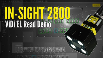 In-Sight 2800 ViDi EL Read Demo
