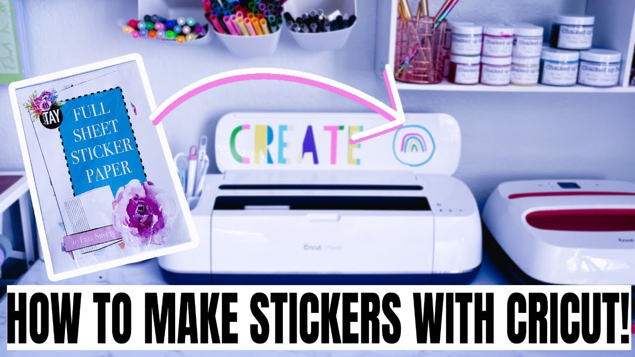 make a sticker sheet on cricut｜TikTok Search