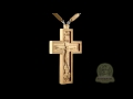 Russian Orthodox Priest Pectoral cross proto-priestly. Carved Wooden Crucifix Russian Orthodox Priest Pectoral cross proto-priestly. Carved Wooden Crucifix