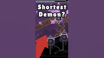 Shortest Demon in Geometry Dash! 🤯