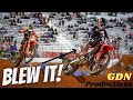 THROWN AWAY Wins in Supercross