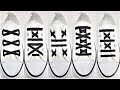 5 Way To Tie Your Shoelaces, How To Tie Shoelaces, Shoes Lace Styles, Shoe Lacing Styles, #shoelace