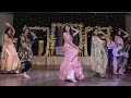 INDIAN WEDDING RECEPTION DANCE - COUPLE'S LOVE STORY (SKIT) | Bollywood Dance | Sangeet Choreography