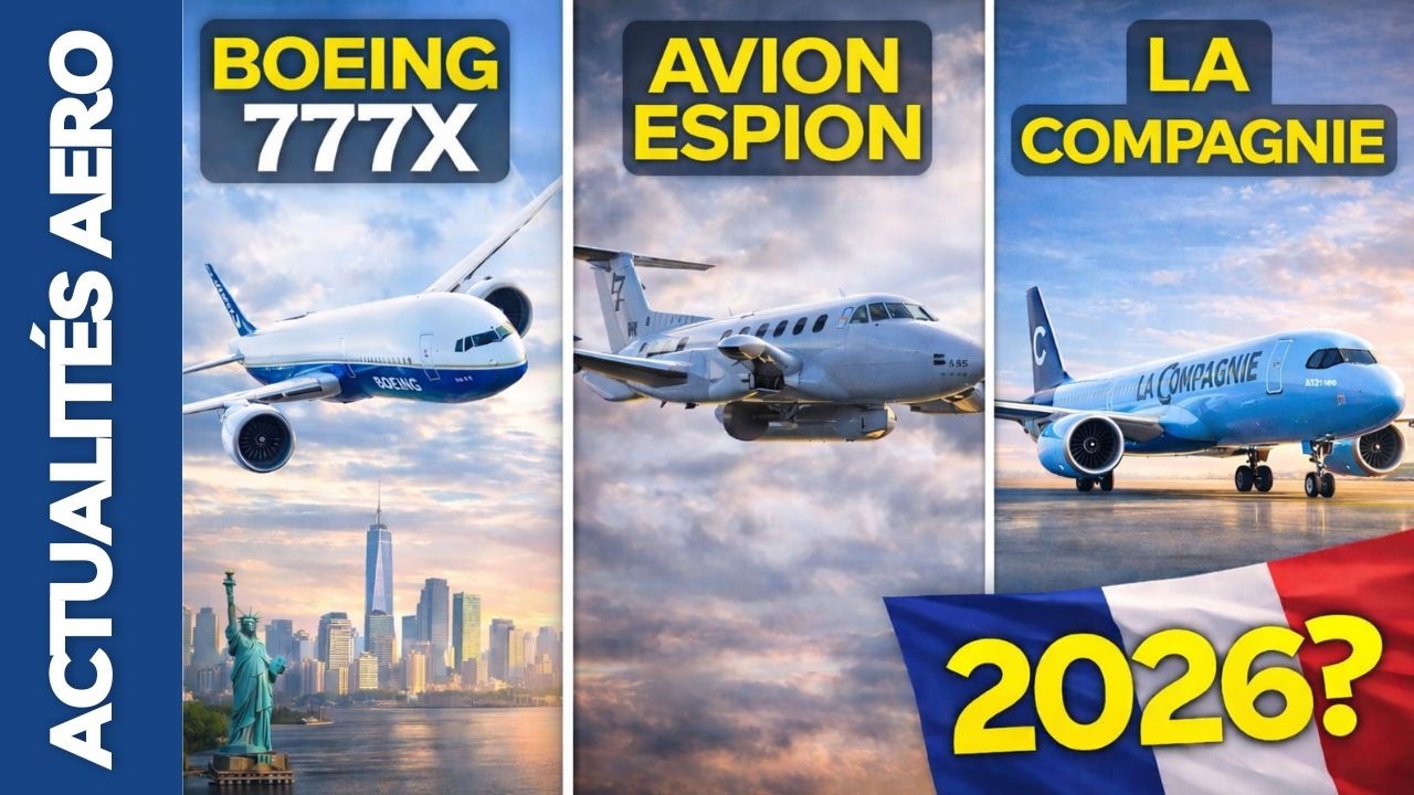 👉 Cet avion n’existe pas… mais les pilotes s’entraînent déjà (777X, espion, Bleus)
