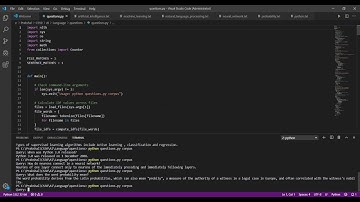 CS50 6b AI Language questions