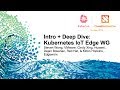 Intro + Deep Dive: Kubernetes IoT Edge WG - Steven Wong, Cindy Xing, Dejan Bosanac, & Kilton Hopkins
