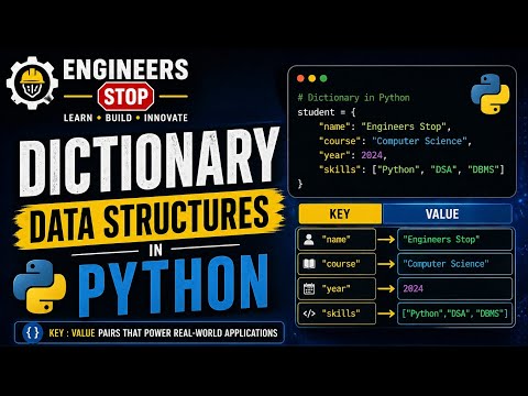 Creation Of Dictionary Data Structure In Python Using Jupyter Notebook