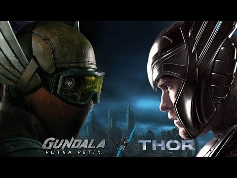 battle-pengendali-petir,-gundala-putra-petir-vs-thor-|-#griview