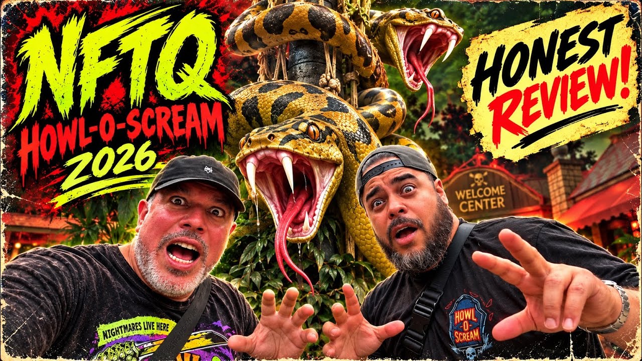 Busch Gardens Williamsburg Howl-O-Scream Review | DON'T GO Until You Watch This!