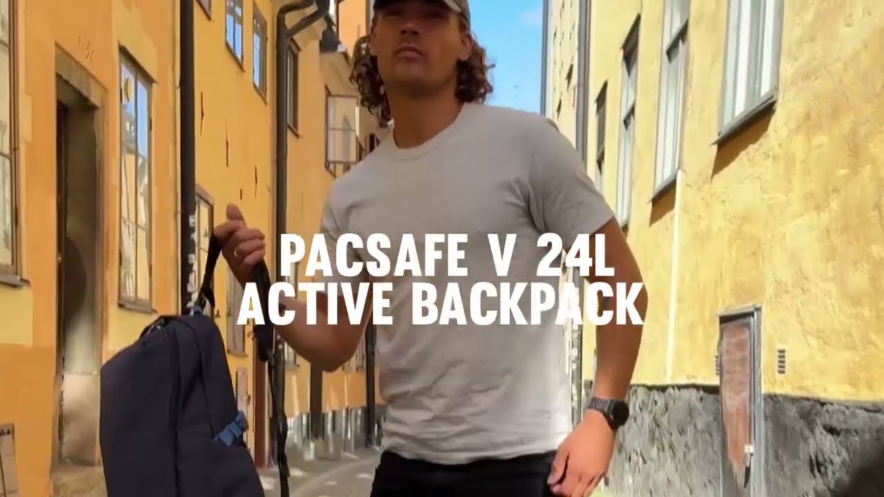 Preview of Pacsafe V 24 L Anti-Theft Active Pack Video
