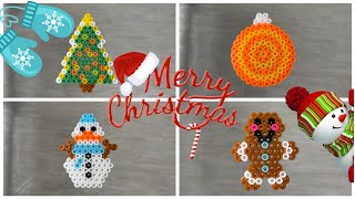 Dyi Christmas Crafts For Kids | Kids Play Christmas Perler Beads | Новорічні Іграшки З Термомозаїки