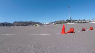 Good-Win Racing FIAT 124 SCCA Autocross Fun,