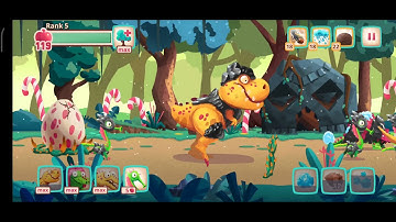 Dino Bash Level 149 Christmas version