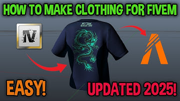 UPDATED 2025! Easiest Way To Make Custom Clothing For GTAV FiveM !
