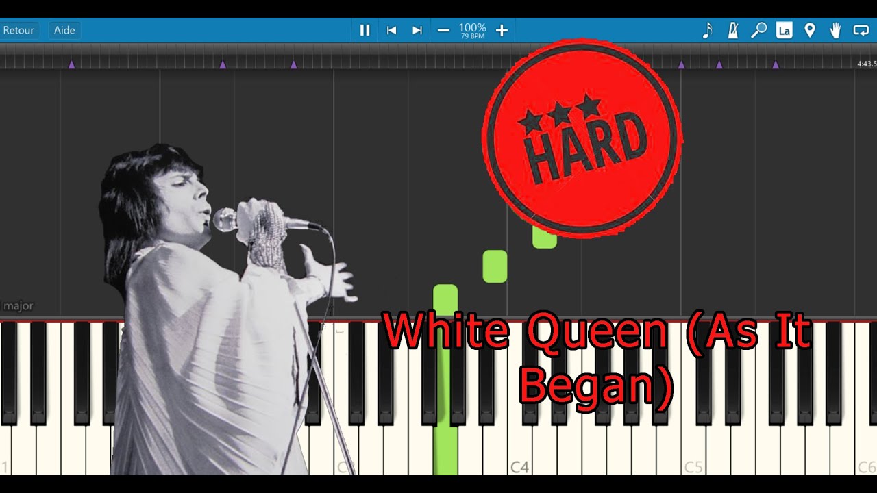 Queen - White Queen (As It Began) - Piano Sheet+Midi