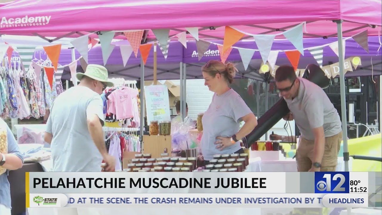 Pelahatchie hosts Muscadine Jubilee YouTube