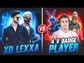 NALLA NONI CHALLENGE 😱 TO TEAM-XD⚡|| 1V4 AGINST V BADGE GUILD PLAYERS||7-0 😭OR WOT😱-Free Fire Max🔥