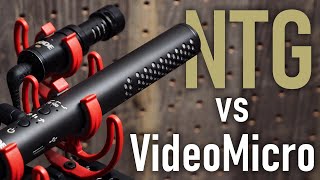 【比較】価格差５倍のガンマイク対決｜RODEVideoMic NTG vs VideoMicro