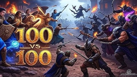 Ashes of Creation Node Siege WAR 100v100  (POLR&Gilded VS Feds+)