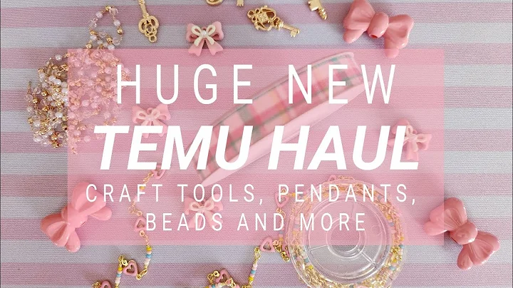 New Temu Craft Haul 