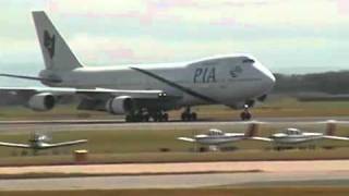 Boeing 747 200 from Pakistan International Airlines   PIA at Ringway Manchester Intl ...