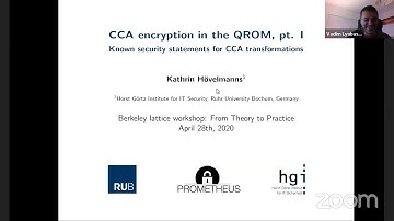 CCA encryption in the QROM I