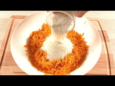 Video: Wie Man Grieß-Kürbis-Pfannkuchen Macht