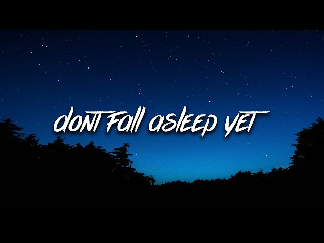 Powfu - don't fall asleep yet (Lyrics) Prod. ENRA class=