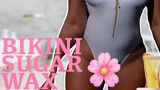 AT HOME: EASY DIY BIKINI WAX | Stop shaving!!!