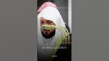 وسارعوا إلى مغفرةٍ من ربكم || تلاوة الشيخ ماهر المعيقلي #تلاوة_خاشعة