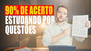 Como Estudar por Questões (PASSO A PASSO PRÁTICO!)