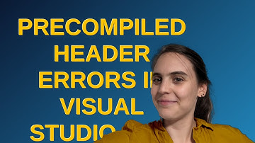 Precompiled header errors in Visual Studio 2022 version 17.6