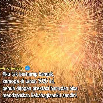 Story WA 30 Detik 'Tahun Baru 2020'