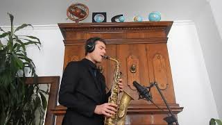 Video thumbnail of "QUANDO QUANDO QUANDO - Alto Sax - Free score,  lyrics, ringtone and transcribed solo!"