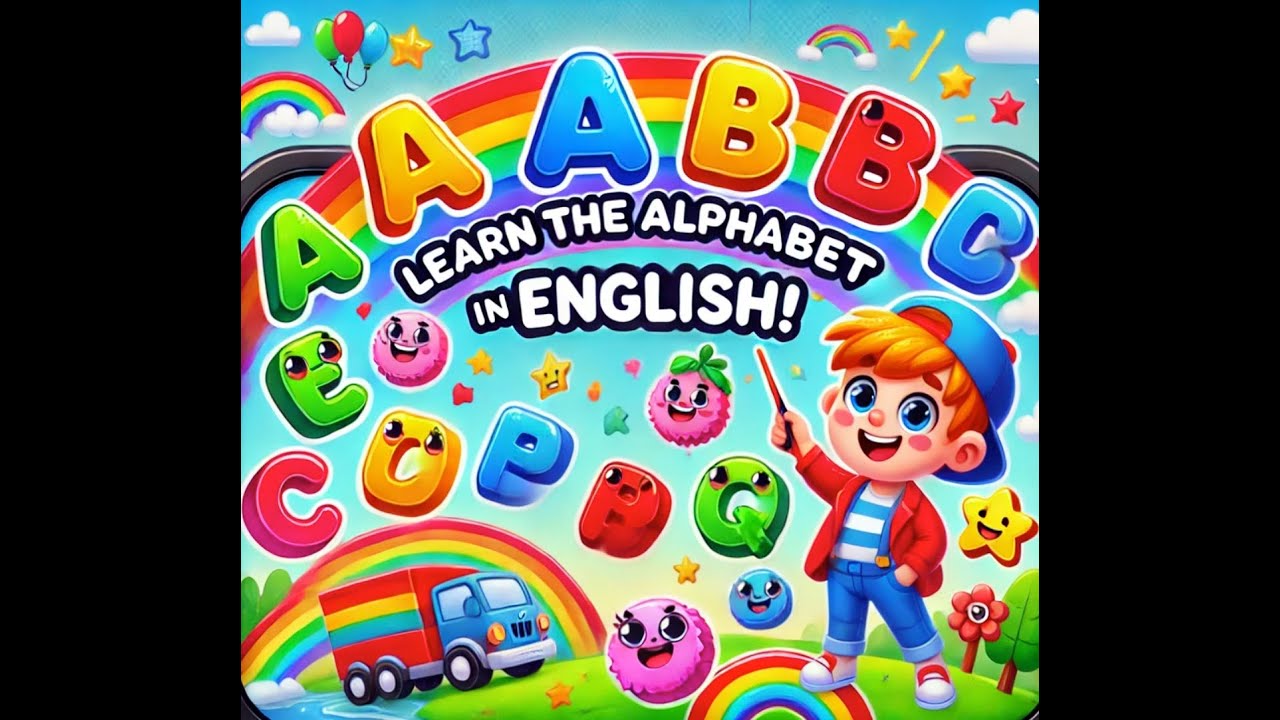 Learn the Alphabet in English / Apprend l'Alphabet en Anglais - YouTube