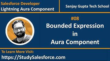 08 Message Passing | Bounded Expression in Aura Component | Lightning Aura Component Development