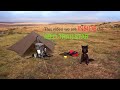 Wild camping on Dartmoor 6.11.12 in Trailstar