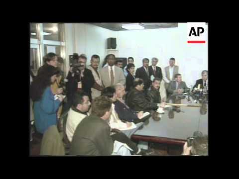 IRAQ: BAGHDAD: UN WEAPONS CHIEF RICHARD BUTLER VISIT UPDATE