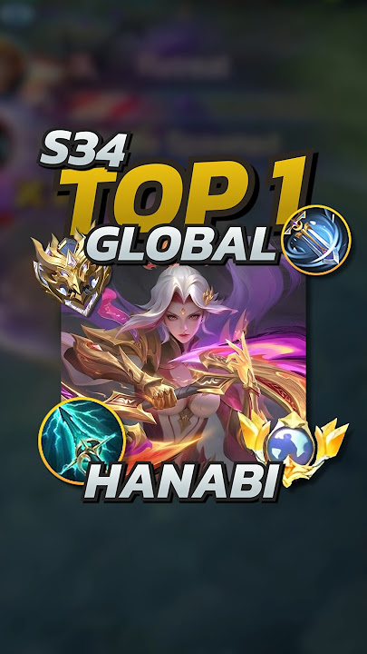 The Top 1 Hanabi Builds Sky Piercer! Mobile Legends #mobilelegends #mlbb #gaming