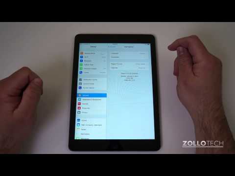 How To Change The Language on iPad