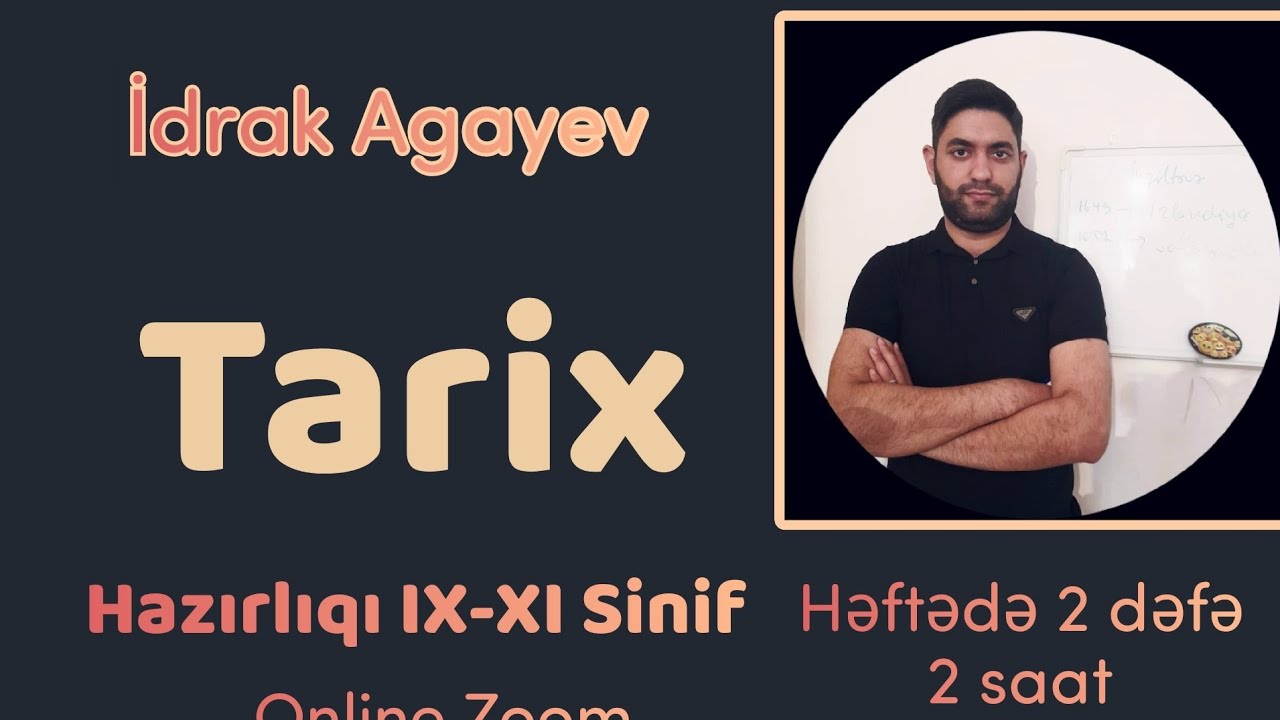Ümumi Sınaq 2. İdrak Ağayev 0504532286