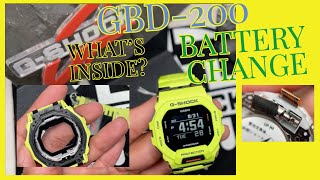 What's Inside a GBD200? How to Change the Battery? Opening up the Watch to get a close up look