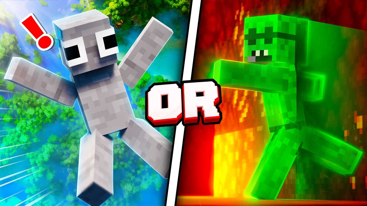 Minecraft BUT Would You Rather is Unhinged...