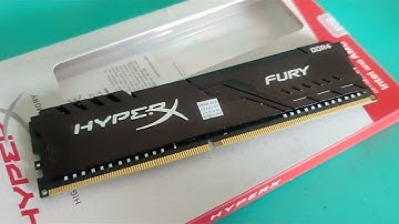 Actual Video Kingston Hyper X Fury 8GB 2666mhz