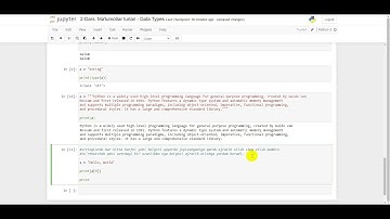 2-Dars: Python dasturlash tilida ma