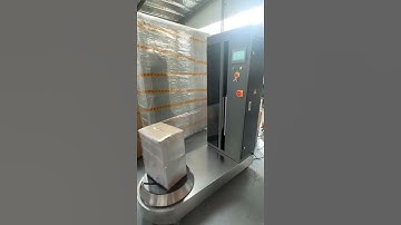Luggage Wrapping Machine#wrappingmachine#Luggagewrappingmachine