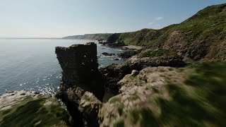 Dreamy Scottish Coastal FPV Flight // Manual Mode // DJI Avata