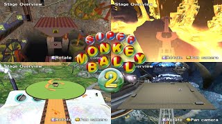 Super Monkey Ball 2 - Challenge Mode - Expert & EX Extra Stages